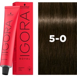 Schwarzkopf Professional Cor do cabelo IGORA ROYAL - 5-0 Castanho claro natural