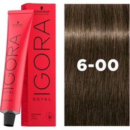Schwarzkopf Professional IGORA ROYAL Coloração Capilar - 6-00 Louro escuro Natural Extra