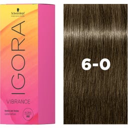 Schwarzkopf Professional Coloration IGORA VIBRANCE - 6-0 Blond foncé Naturel