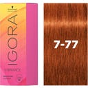 IGORA VIBRANCE Haarfarbe, ‌7-77 Mittelblond Kupfer Extra (60 ml)