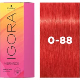 Schwarzkopf Professional IGORA VIBRANCE Haarfarbe - 0-88 Rot Konzentrat
