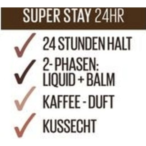 MAYBELLINE Lippenstift Super Stay 24H COFFEE