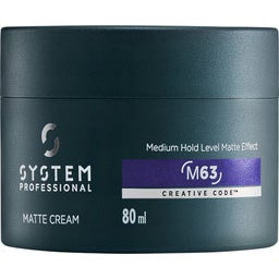 System Professional LipidCode Man Matte Cream (M63) - 80 ml