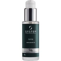 System Professional LipidCode Man Hair & Beard Oil (M4) - 50 ml