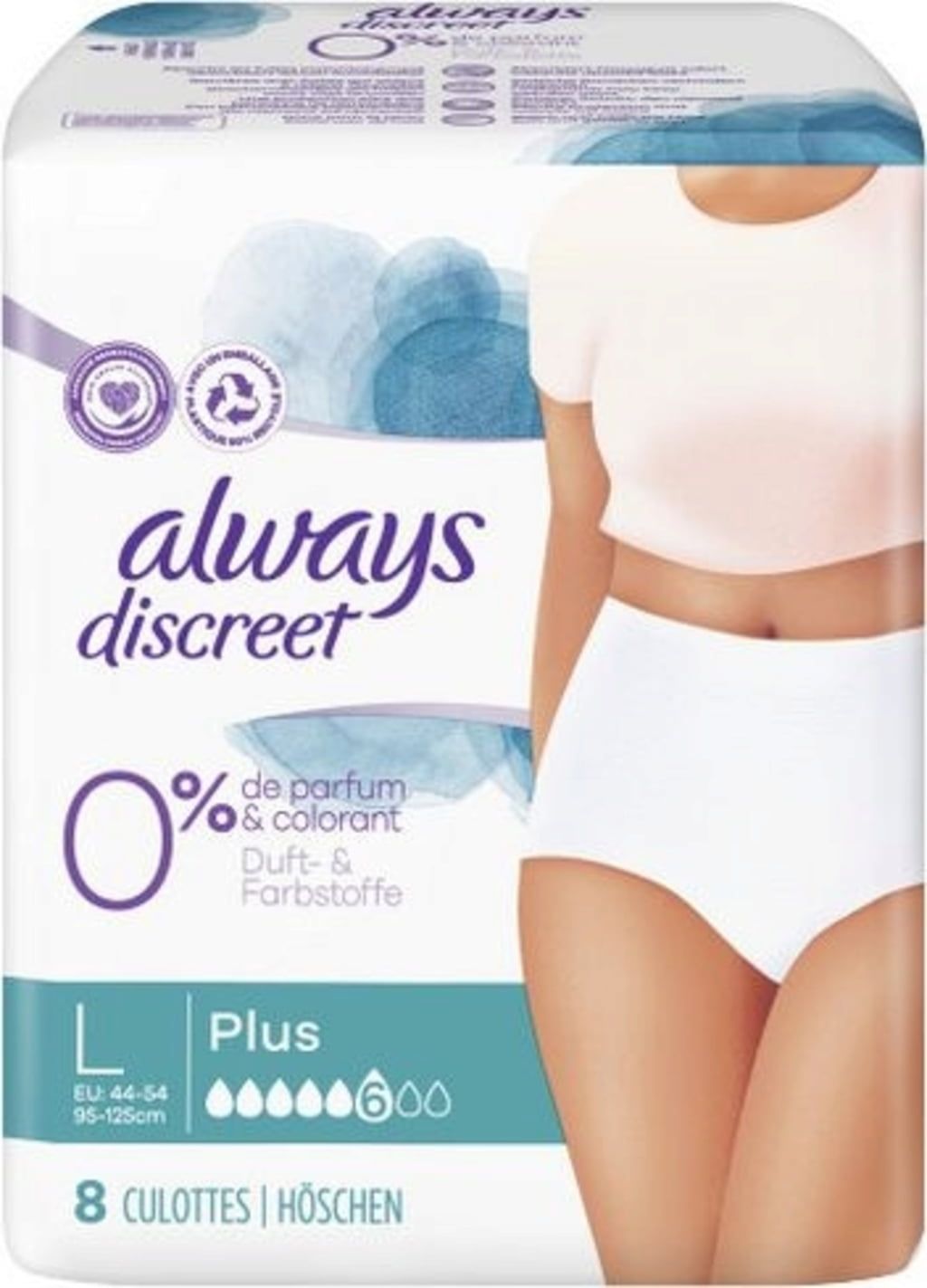always Discreet 0% Fragrances & Dyes Underwear - oh feliz International  Online Shop