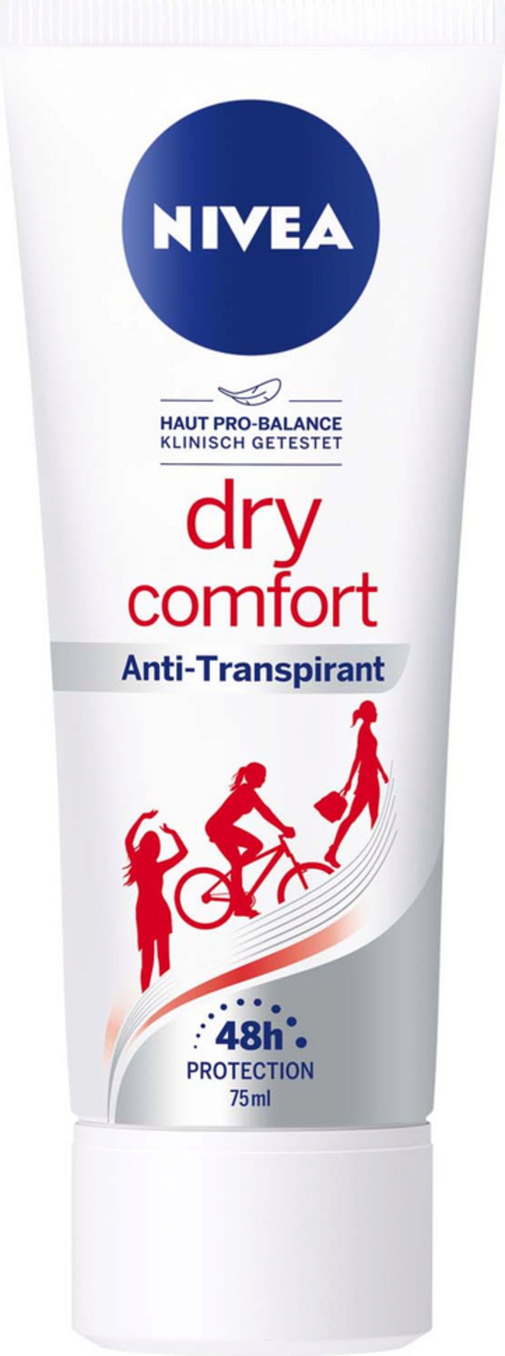 NIVEA Dry Comfort Deo Creme Anti-Transpirante, 75 ml - oh feliz Onlineshop  Portugal