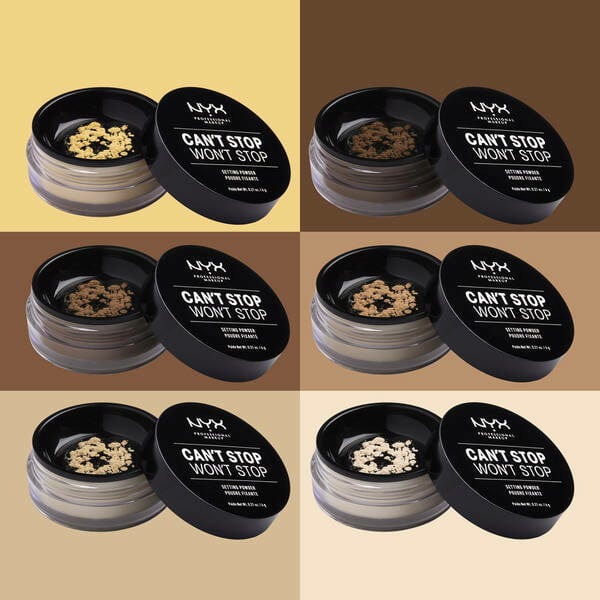 Nyx Setting Poder NYX Professional Makeup Can´t Stop Won´t Stop Setting Powder - oh feliz ...