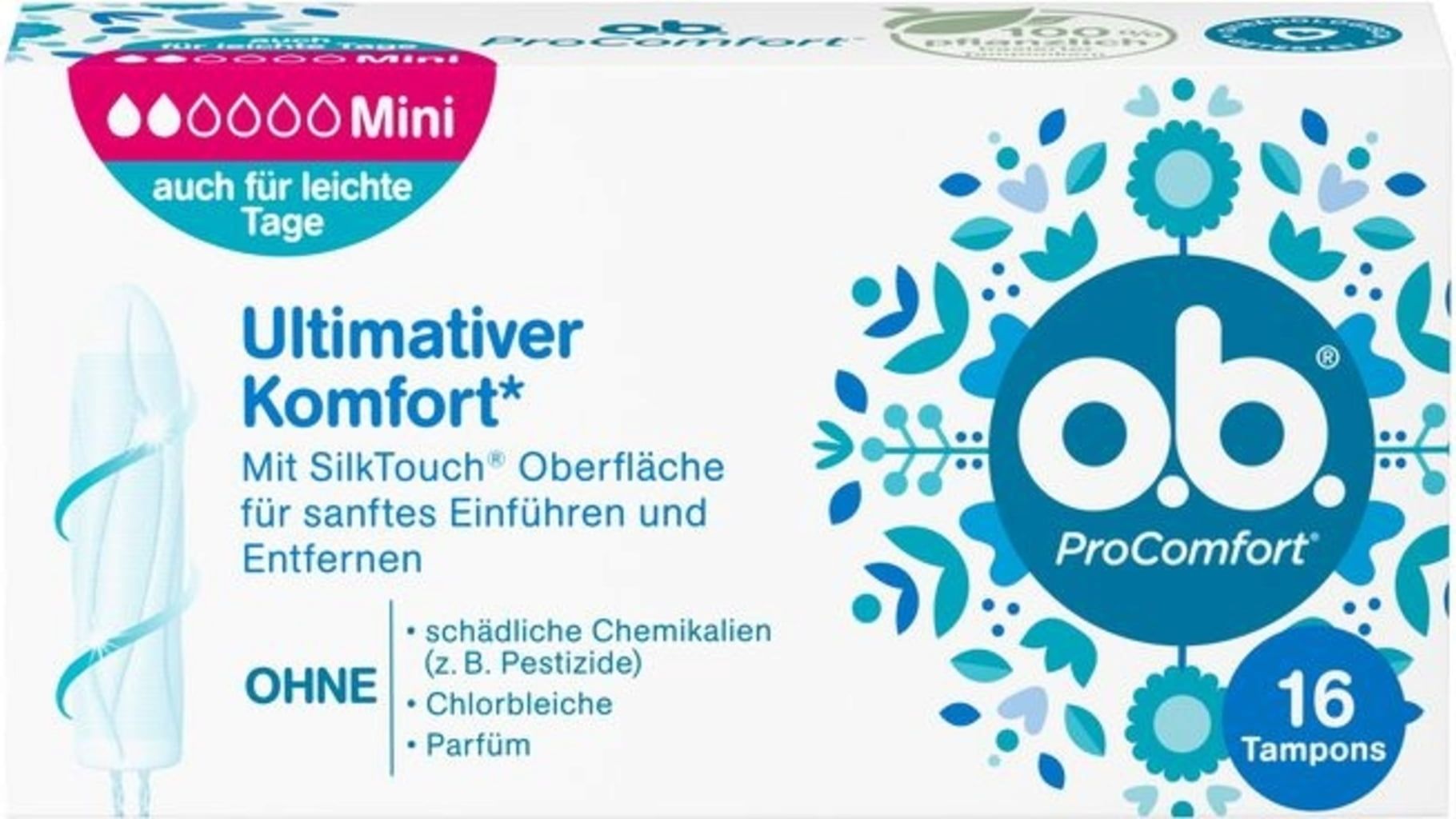 O.b Tampons ProComfort Mini - Oh Feliz Tienda Online España